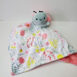 Carter's Just One‎ You Ladybug Security Blanket Plush Stuffed Animal Toy Floral
